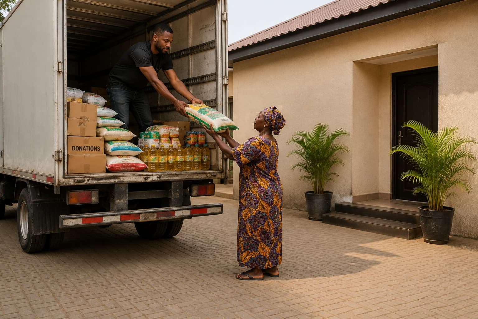Donation van